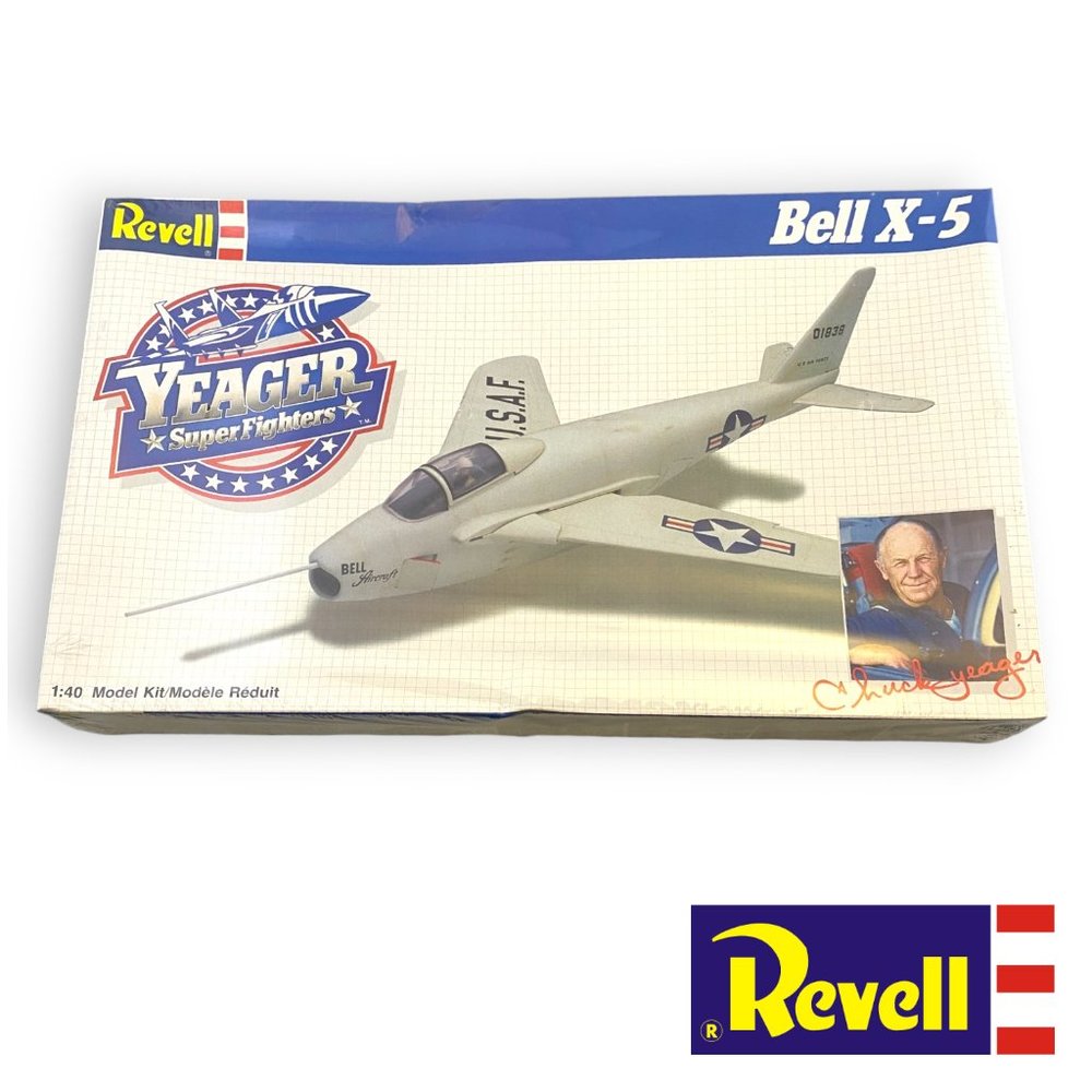 REVELL Bell X-5 Yeager Super Fighter Airplane 1:40 Scale Model Kit 4566 - SEALED